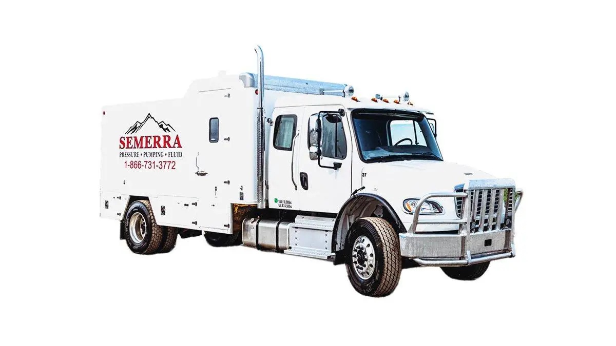 10,000 PSI Pressure Testing Truck