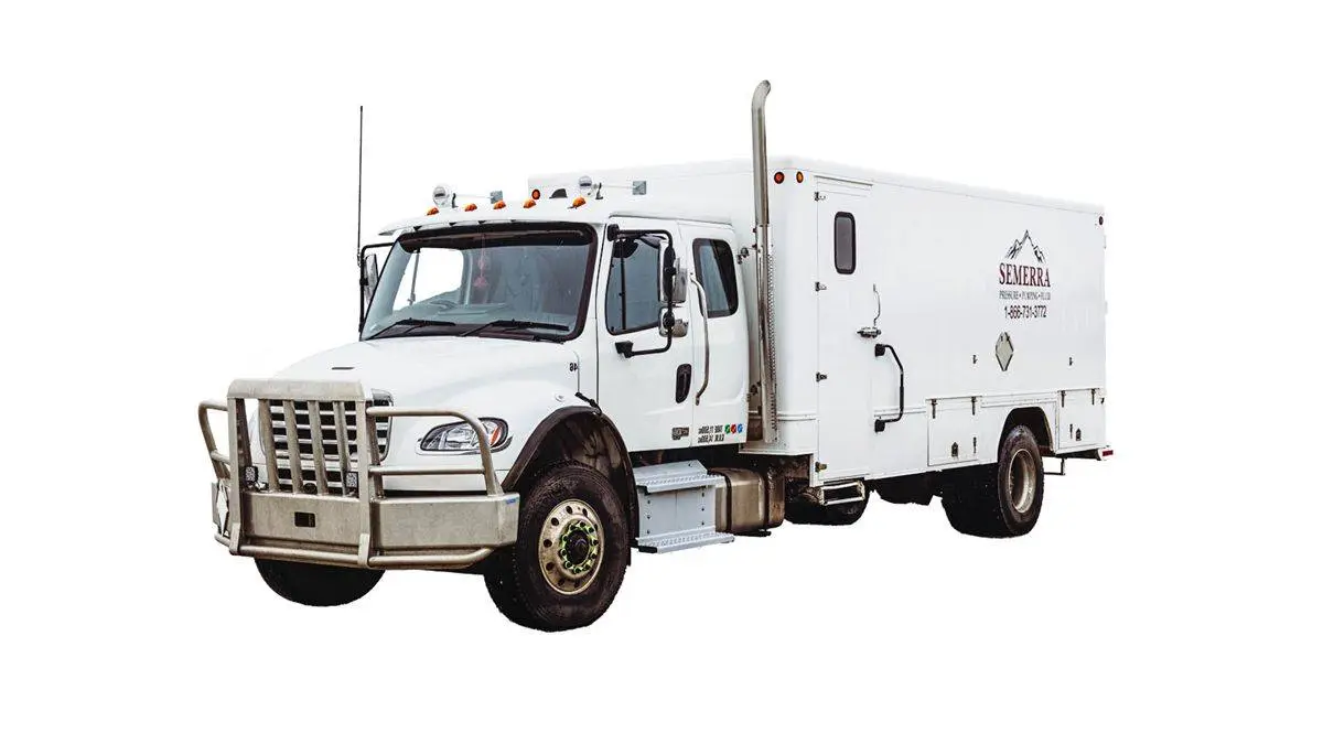 15,000 PSI Pressure Testing Truck